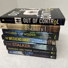 Sarah Alderson Lot of 7 Thriller Novels (See Photos for Titles)
