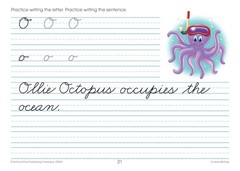 Cursive Workbook Writing Handwriting Practice Tracing Letters Ages 8 to 10