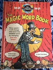 Vintage 1973 The Magic Word Book Pop-Up Electric Company Random House CTW