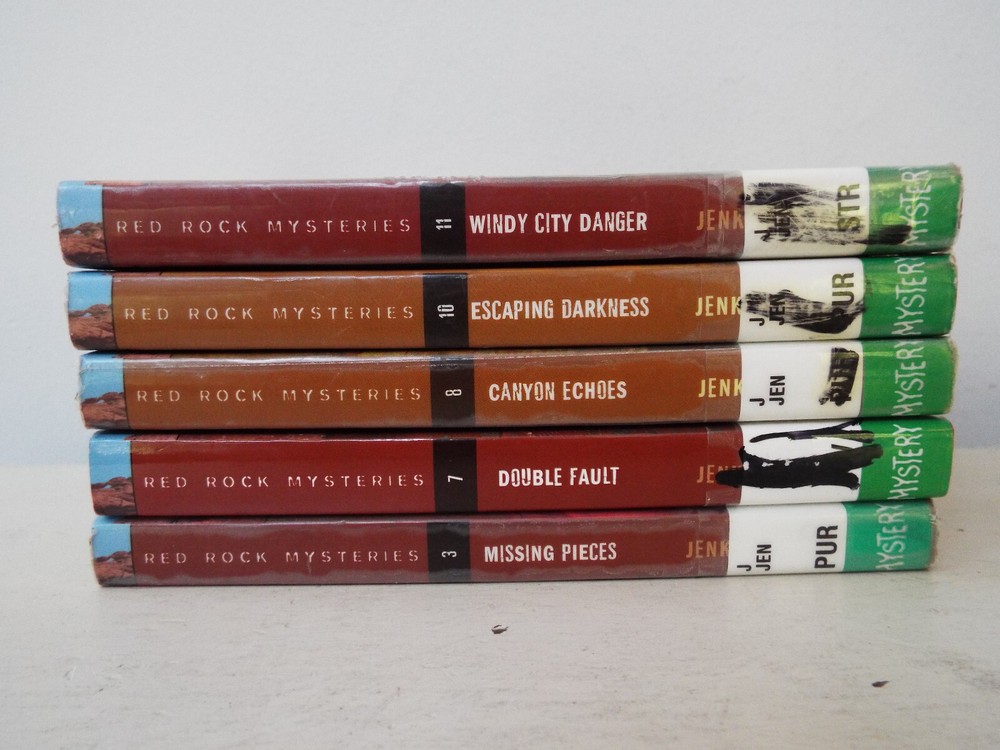 Lot 5 Red Rock Mysteries Series by Jerry B. Jenkins and Chris Fabry
