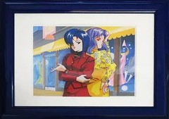 Konami Tokimeki Memorial Yuna Himio Cel Art Frame 9.7×12.6in Used