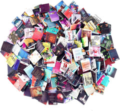 300Pcs Mini Books for Anxiety Bookshelf Tiny Book Fun Mini Brands Book Miniature