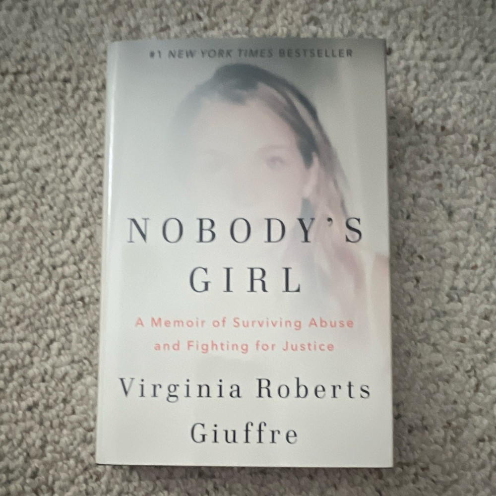 Virginia Roberts Giuffre Nobody’s Girl Hardcover Memoir 2025 Knopf Doubleday