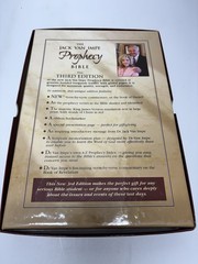 KJV Jack Van Impe Prophecy Bible Burgundy Leather Red Letter Limited Special Ed.