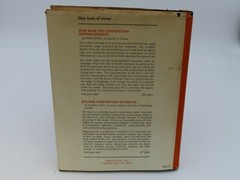 Building Contractor’s Home Builder’s Handbook Bidding/Surveying/Estimating 1968