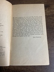 1963 – Jack Kerouac 'Big Sur’ paperback PB 1st Bantam Books Printing