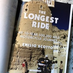 Nearly New Hardcover 2007 First Edition „The Longest Ride” by Emilio Scotto