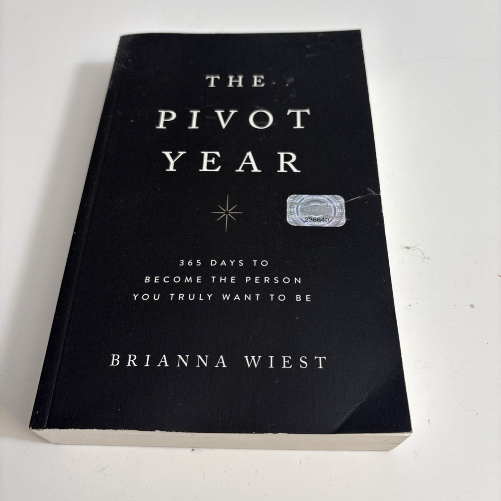 The Pivot Year Paperback Brianna Wiest : Good Condition (Genuine)