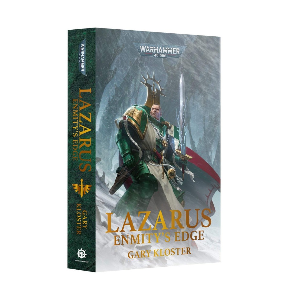 Lazarus Enmity’s Edge Back Library Novel PB Warhammer 40K