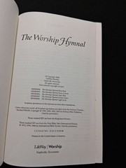 The Worship Hymnal 2008 Brick Red Lifeway Worship 896 Pages Hymns HB