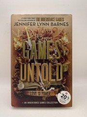 Games Untold by Jennifer Lynn Barnes (2024, Hardcover)