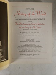 Ridpath’s History of the World (1930’s – 8 Books – Volumes 2 – 9 Only)