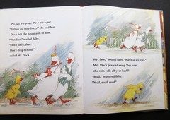 In the Rain with Baby Duck Candlewick Press 1995 Amy Hest Jill Barton hates VG