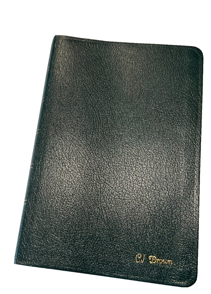 Bible NIV 1984 Thinline Forest Green Bonded Leather Double Column
