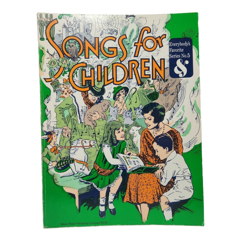 Songs for Children Everybody’s Favorite VOL. 5 Piano Music & Words 192 Pages