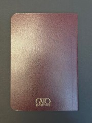 Pocket Constitution United States of America & Declaration of Independence Cato