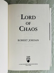 LORD OF CHAOS Wheel of Time Book Six 6 by Robert Jordan (1994 Hardcover)