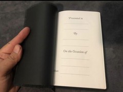 the valley of vision puritan prayers Genuine Leather Arthur Bennet Black
