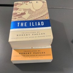 The Iliad & The Odyssey by Homer translated by Robert Fagles Greek Mythology PBs