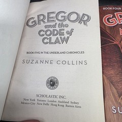 THE UNDERLAND CHRONICLES Series 1-5 set PB Lot Gregor Bane Curse Marks Claw