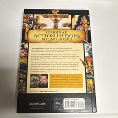 The Action Bible: God’s Redemptive Story by Doug Mauss HC 2010 Illus Cariello