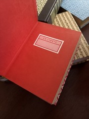 6 VINTAGE Readers Digest Condensed Books Colored Covers PLUS One Book Safe!