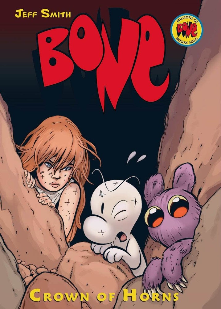 Crown of Horns: A Graphic Novel (BONE #9) Jeff Smith hardcover Acceptable