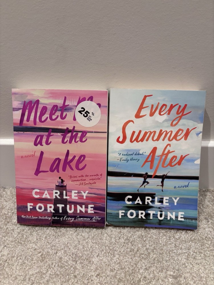 Meet Me At The Lake & Every Summer After By Carley Fortune Softcover Romance
