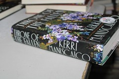 THRONE of the FALLEN by Kerri Maniscalco Hardcover Dust Jacket 2023 Unread