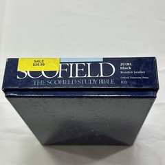 Scofield Holy Bible Red Letter Concordance Study System KJV Oxford 291RL Black