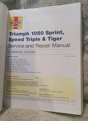 Triumph 1050 Sprint ST Speed Triple & Tiger by Haynes Publishing