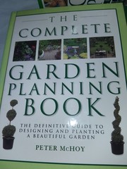 Gardening In Small Spaces AND The Complete Garden Planning Book Peter McHoy Set