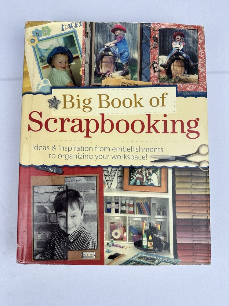 Big Book of SCRAPBOOKING Ideas & Inspiration Hardcover 2005 496 Pages