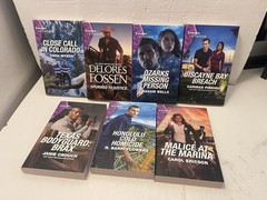 HARLEQUIN INTRIGUE SUSPENSE SERIES PAPERBACK BOOK Lot Of 79 MIXED TITLES & YEARS