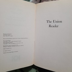 The Civil War Reader (Union & Confederate) By Richard B Harwell 1958 Hardcover