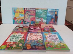 Childrens Mystery Novels Mixed Brands Lot Of 10 USED SEE PHOTOS FOR TITLES