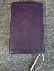 New ZONDERVAN NIV Student Bible – Lipscomb University Purple Bonded Leathersoft