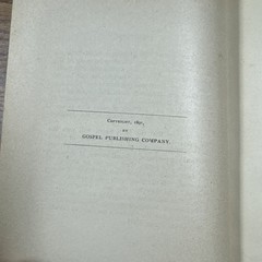 Till He Come by James H. Brookes Hardcover 1891 Gospel Publishing Company