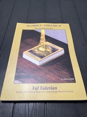 MATRIX V 5,Volume 2, The Graduation Key,by Valdamar Valerian,UFO,Alien,REPRINT