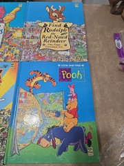 Look and Find Series Lot of 6 Vintage hardcover books