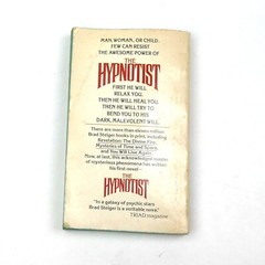 THE HYPNOTIST Signed by BRAD STEIGER Cult Leader Mind Control Covert Hypnosis