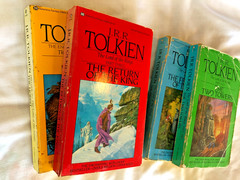J.R.R. Tolkien Gold Foil 4 Paperback Box Set 1973 J.R.R. TOLKIEN