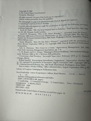 Naval Leadership, Voices Of Experience Karel Monroe 1998