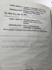 Holy Bible New American Bible Catholic Bible Publishers 1983 Thomas Nelson NEW