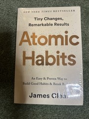 *Atomic Habits*Paperback by James Clear Build Good Habits & Break Bad Ones. New