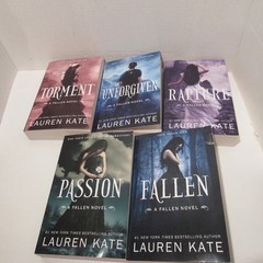 Lauren Kate Lot of 5 (Paperbacks – 2010s) THE FALLEN SERIES (Vol. 1, 2, 3, 4, 6)