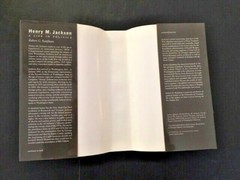 SIGNED RARE Association Copy HENRY M. JACKSON – LIFE IN POLITICS RG Kaufman MINT