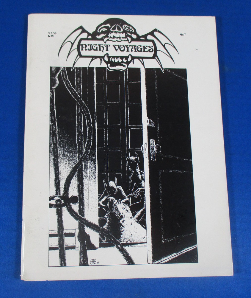 Night Voyages Vol 1 No 7 Spring 1981 Underground Comic New Media Fanzine Rare