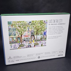 Galison Cats in the City 1000 Piece Puzzle M Storrings Reference Poster Sealed