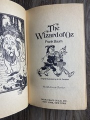 The Wizard Of Oz L. Frank Baum Vintage Paperback Illustrated Classic